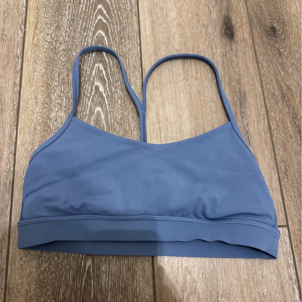 Lululemon Flow Y Sports Bra- blue